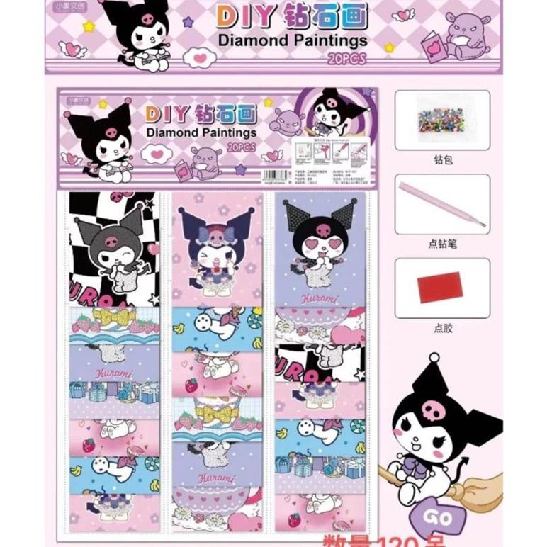 

''Terlaris" Stiker Diamond Sanrio Hh808 / Hh80802 - Xg 209 - Ht 001 Atau Diamond + Pen Lembar - My166 - My 16 - Hh8081 - Ag 124 - Hh80806A - Hh80806B / Stiker Korea / Stiker Anti Air / Mainan Murah