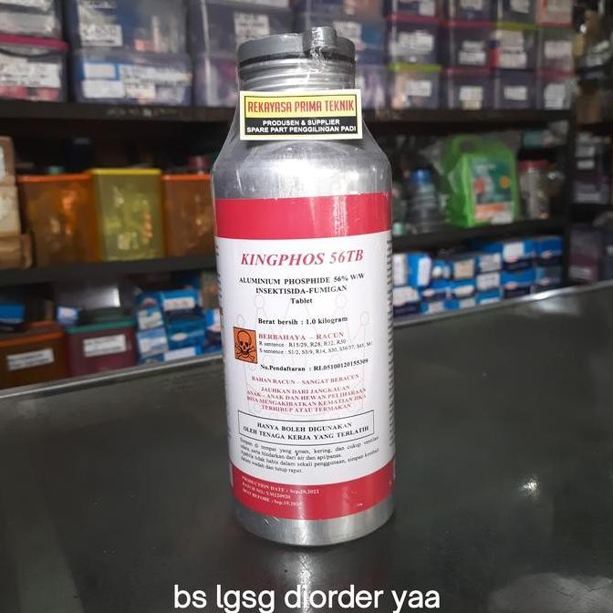 

langsung order saja] Original KINGPHOS FUMI TABLET KUTU BERAS KATUL JAGUNG KOPI GABAH kingp