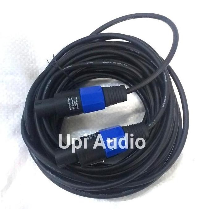 Kabel Speaker Spikon To Spikon Kabel Canare Original 10M New Stok