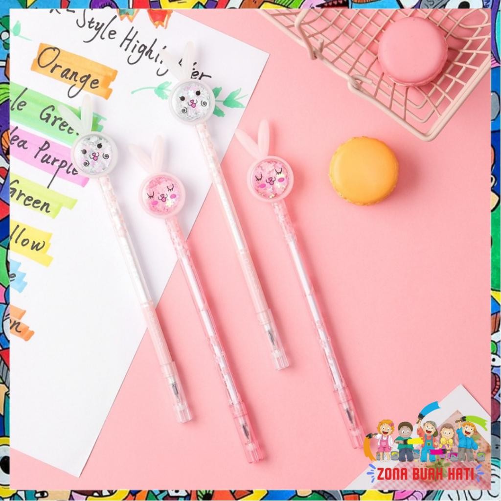 

Zbh Pena Karakter Payet Gliter Bunny Lucu Black Ink Gel Pulpen Murah Gel Bolpen Gel Pastel Alat Tulis Karakter Kupu-Kupu Perlengkapan Sekolah Kantor