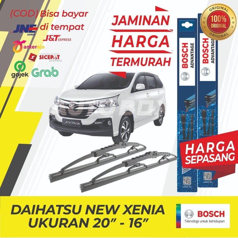 Wiper Daihatsu New Xenia Bosch Depan Sepasang