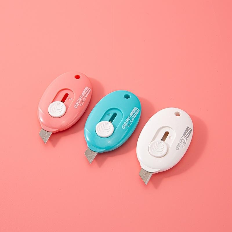 

Zbh Cutter Mini Portable Bentuk Oval Mini Cutter Polos Travel Kit Pemotong Kertas Paper Cutter Lucu Bentuk Awan Warna Pastel Untuk Unboxing Paket