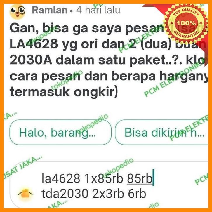 [PEP] LA4628 1X TDA2030 2X