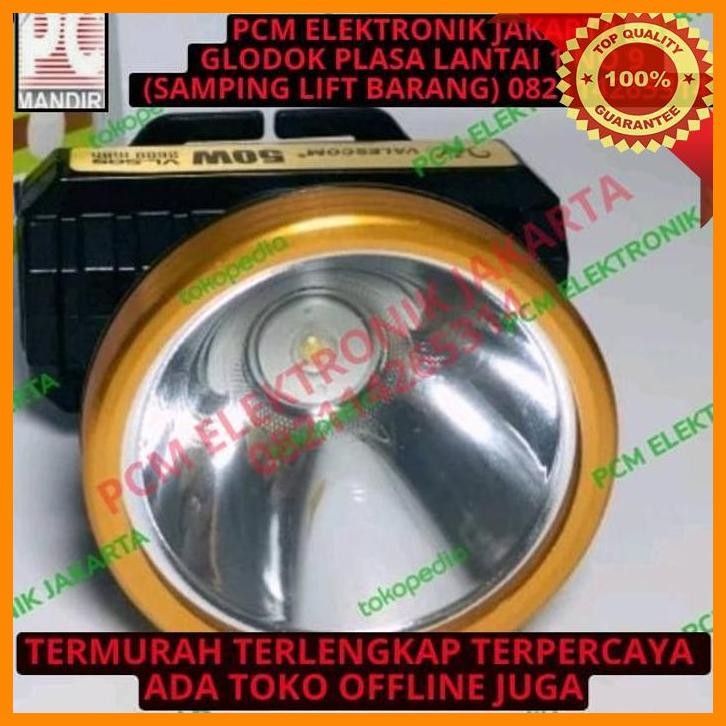 [PEP] SENTER KEPALA 50WATT 50 WATT 50W VL SOS VALESCOM YL CAHAYA KUNING WARM