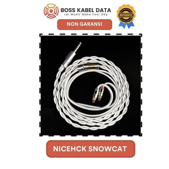 Nicehck Snowcat Upgrade Cable 6N Occ+6N Silver Plated New Stok