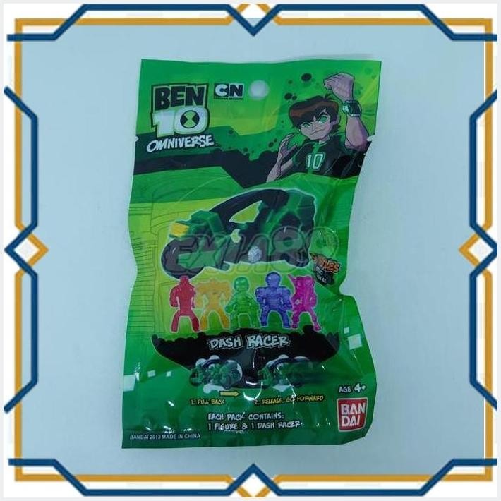 [exi] ben ten 10 omniverse - dash racer pullback bandai