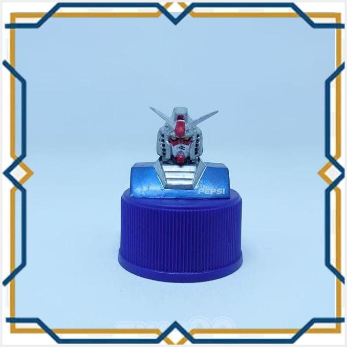 [exi] gundam pepsi bottle cap - rx-78 pepsi gundam head