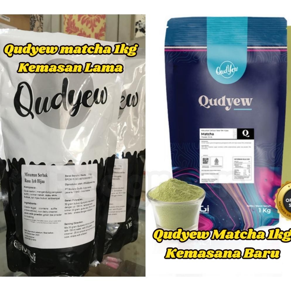 

Japanese Matcha 1000Gram Powder Import Taiwan Qudyew Minuman Bubuk Teh Hijau 1Kg