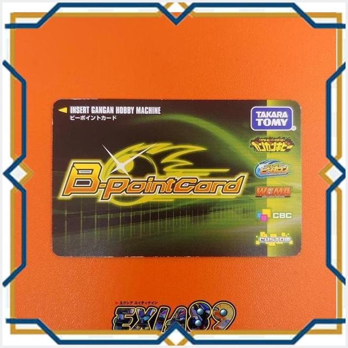 [exi] cross fight b-daman b-point card takaratomy