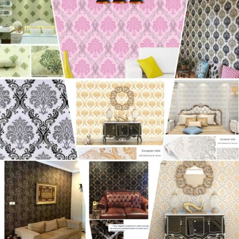 Wallpaper sticker pekanbaru model klasik