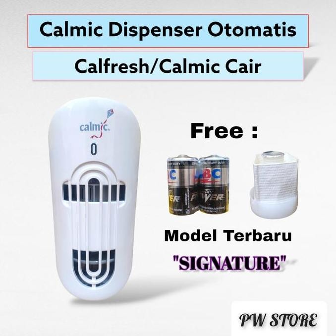 NEW Calmic Dispenser Otomatis Calfresh @Pengharum Calmic Cair