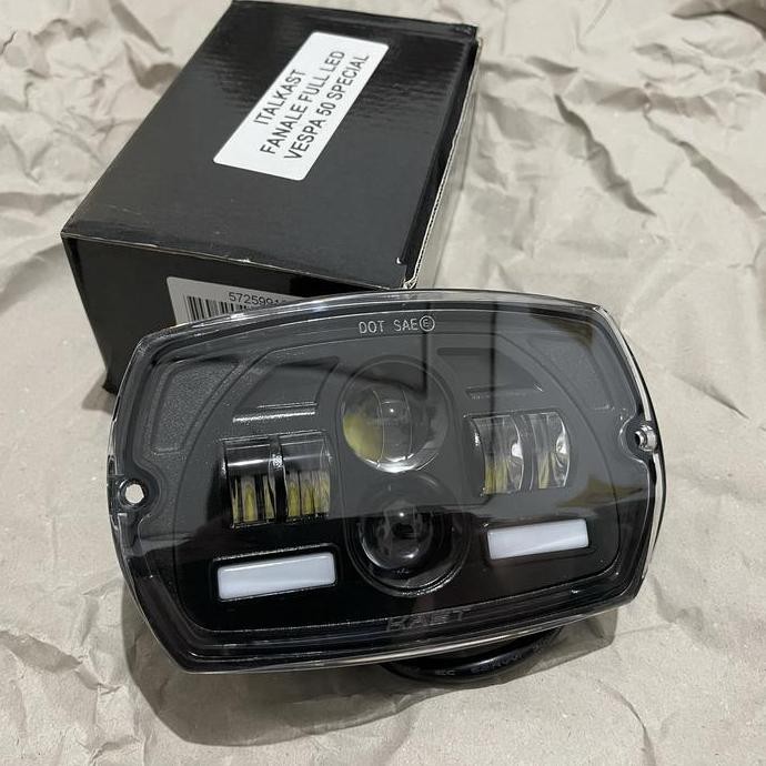 Headlamp vespa pts italkaast