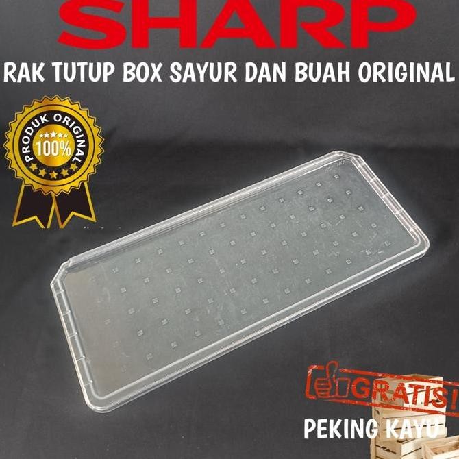*#*#*#*#] RAK TUTUP BOX SAYUR DAN BUAH KULKAS SHARP 1 PINTU DAN 2 PINTU ORIGINAL