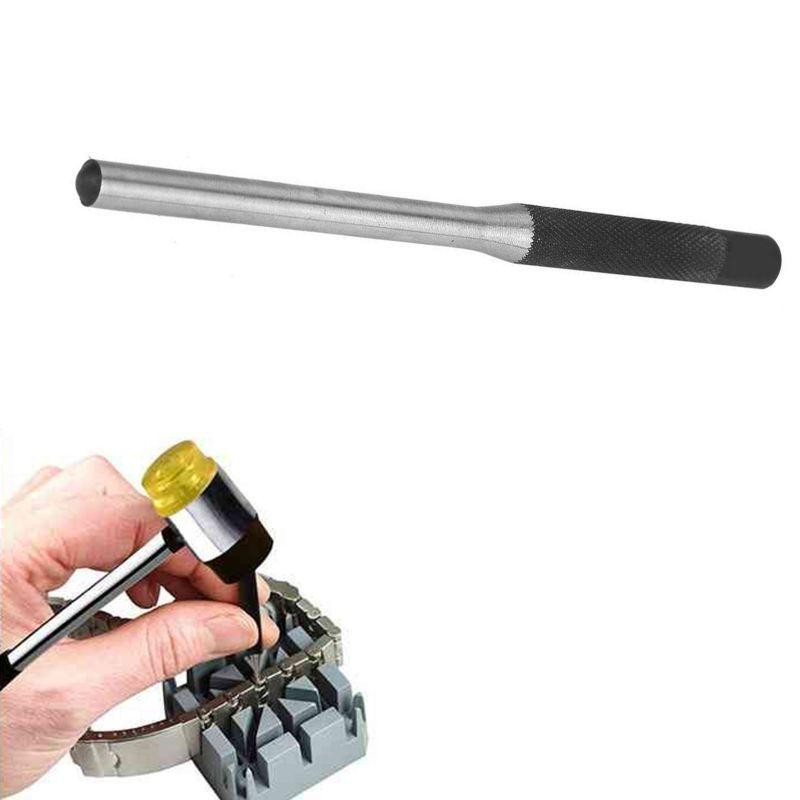 

9 Pcs Pin Punch Set Pin Multi Ukuran Kepala Bulat Pin Set Punch Steel Grip Roll Center Punch Set