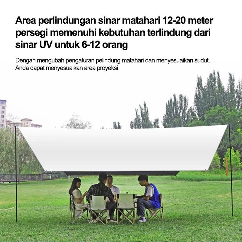 {Termurah} 3X3 Meter Penutup Tenda Waterproof Tarptent  Atap Tenda Anti Air/Flysheet Waterproof Flys
