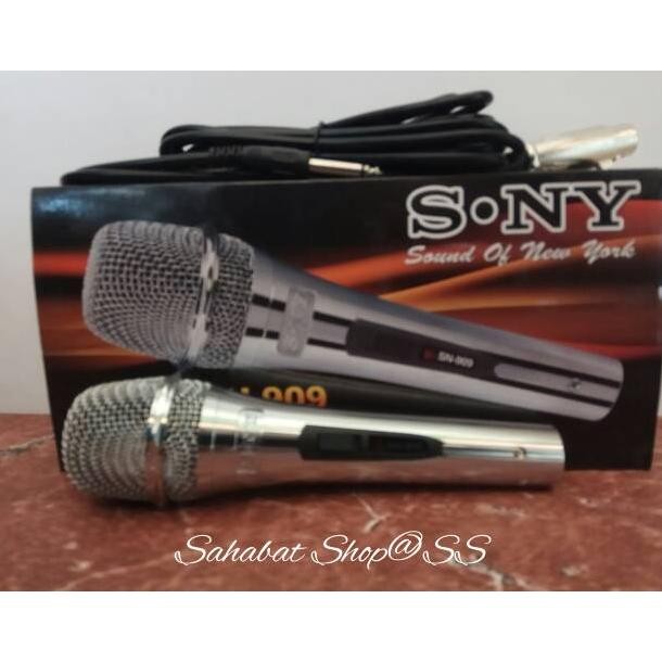 MIC Microphone Legendary Mikrofon SONY SN-909 NEW STAINLESS