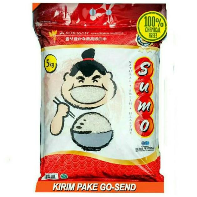 

Beras cap merek Sumo merah 5 kg Asli!!! - GOSEND
