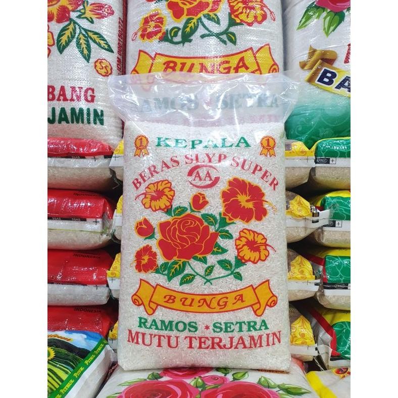 

BERAS CAP BUNGA SETRA RAMOS 5kg/ 10kg/ 20kg / 25kg