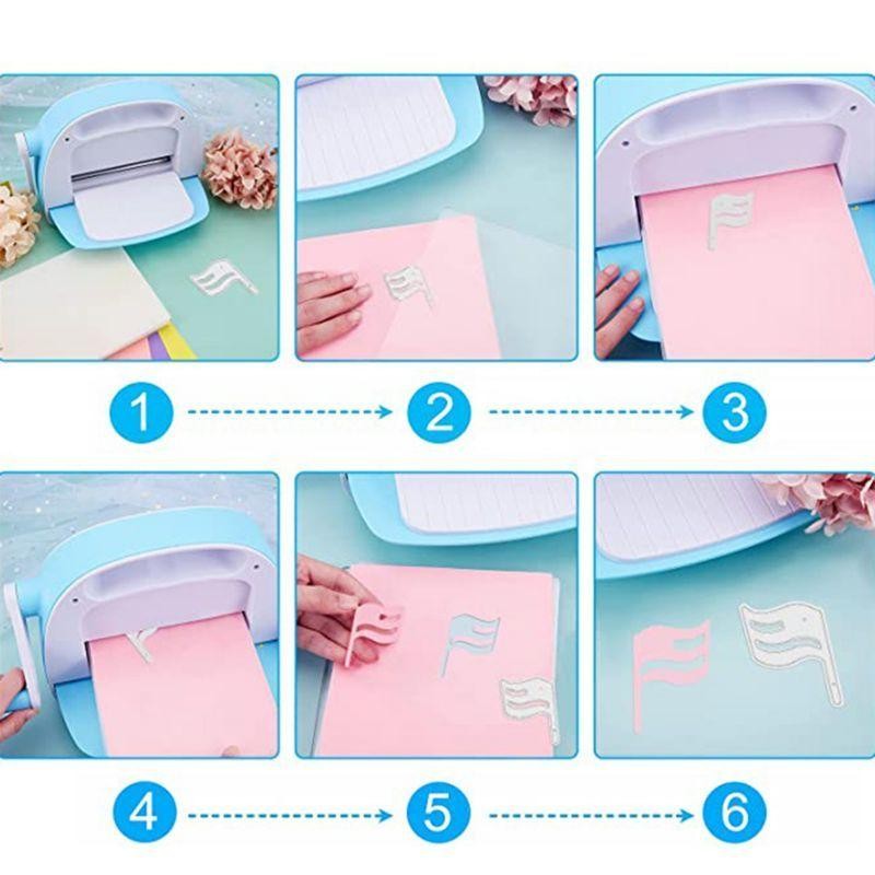 

Die Cutting Embossing Machine Mini A5 Portable Paper Cutter Alat Scrapbook Embossing