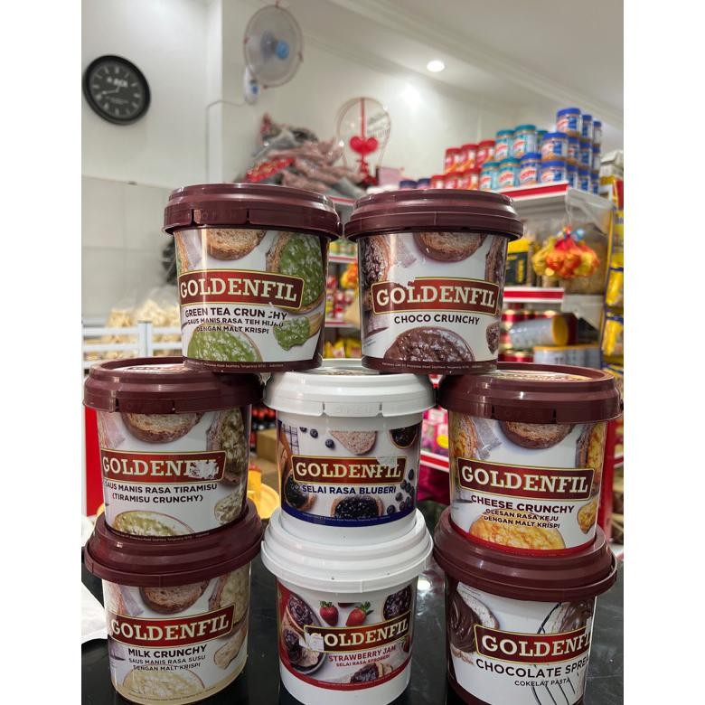 

Goldenfil 1kg Selai Tiramisu & Strawberry Jam