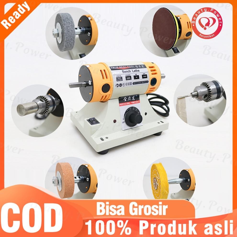TERLARIS Mesin Gerinda Poles 220v 350w Untuk Perhiasan Gigi Perhiasan Pengamplasan Pengamplas Kecepa