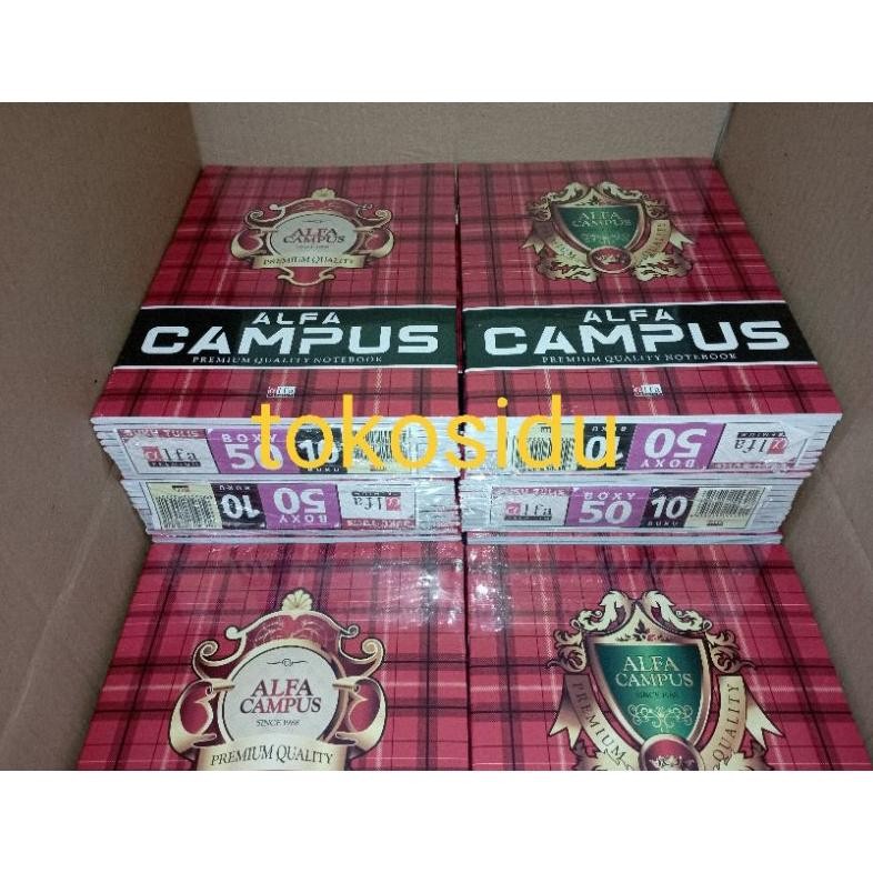 

READY STOCK Buku Tulis Boxy Campus isi 50 lembar