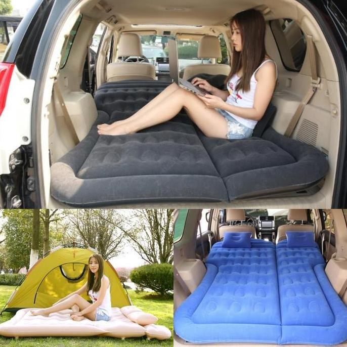SUV Car Mattres Matras Kasur Tempat Tidur Mobil Angin Penyangga Pisah