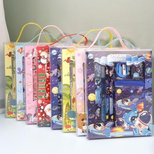 

KEKINIAN GRATIS ONGKIR - S5926 STATIONERY SET / ALAT TULIS SET 6 IN 1 HADIAH SOUVENIR / PAKET ALAT TULIS + DOMPET ANAK / ALAT TULIS SET KARAKTER TERLARIS