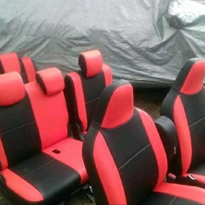 full seat sarung cover jok mobil calya sigra 3 baris