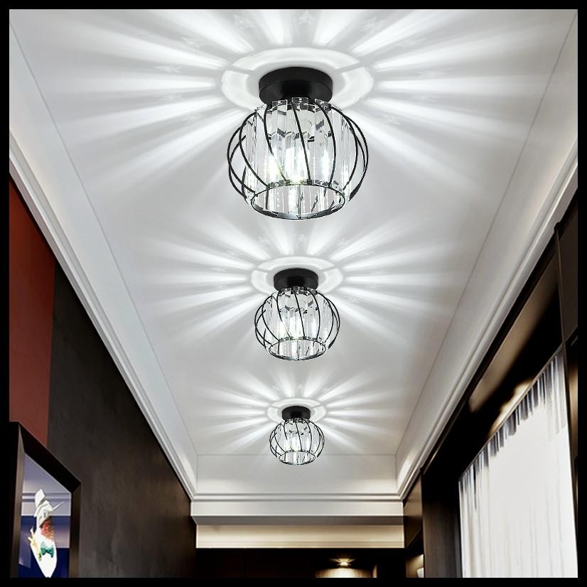 HARGA MINIMUM LAMPU HIAS GANTUNG PLAFON KRISTAL MINIMALIS LAMPU KRISTAL PLAFON RUMAH LAMPU CEILING C