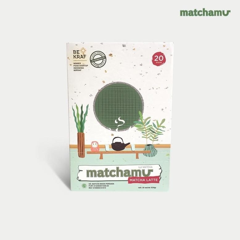 

Matchalatte Box @20 Matchamu (Baru)