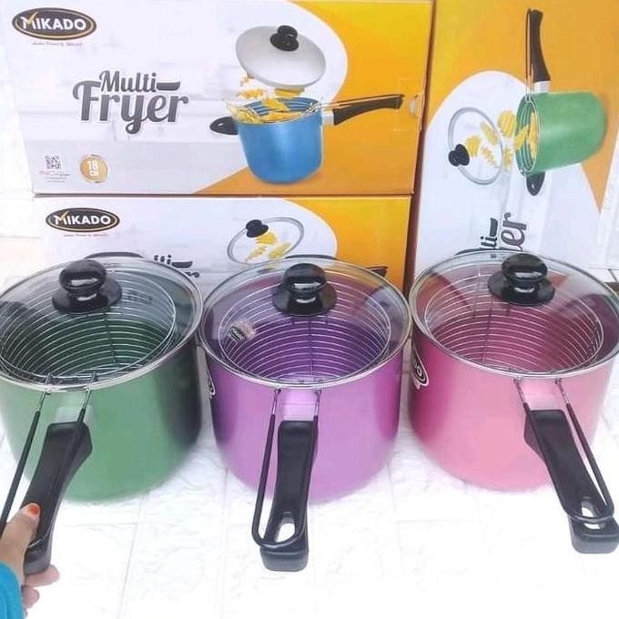 Promo | Multi Fryer Maspion 18 Cm | Deep Fryer Alumunium Maspion