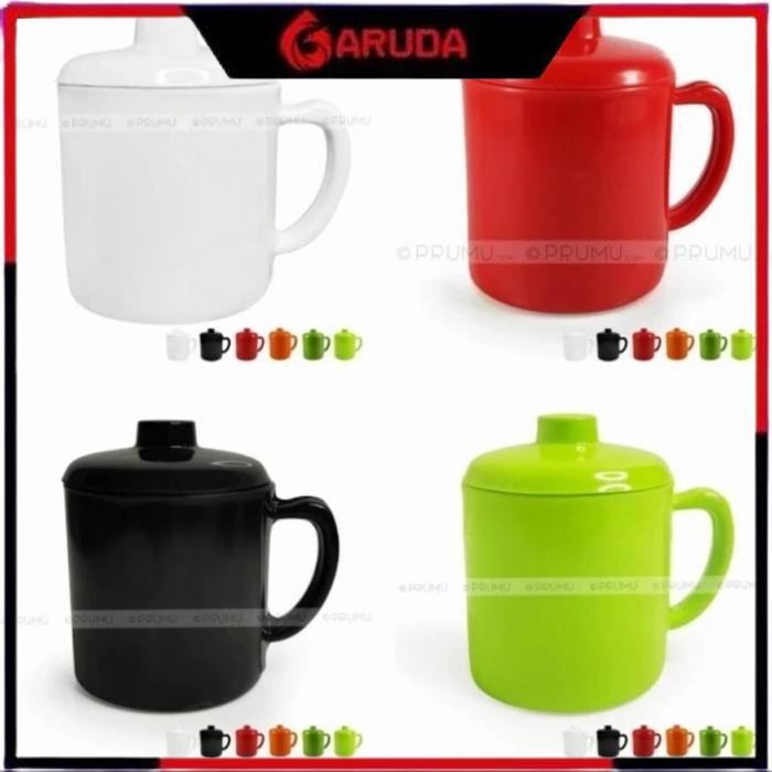 MURAH GELAS MUG KECIL | MUG MELAMIN | MUG MELAMINE | GELAS MELAMIN - 708 - HITAM