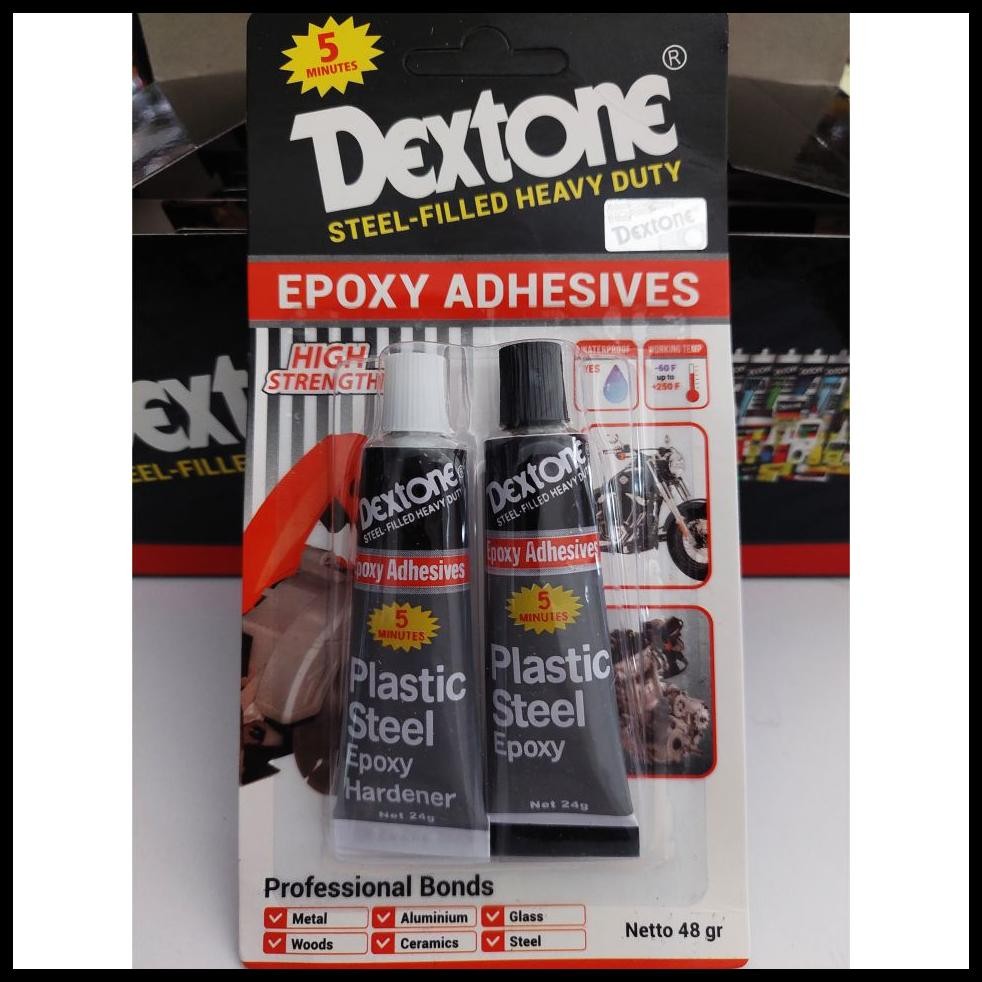 LEM BESI DEXTONE 5 MENIT BESAR 48 GRAM ORIGINAL