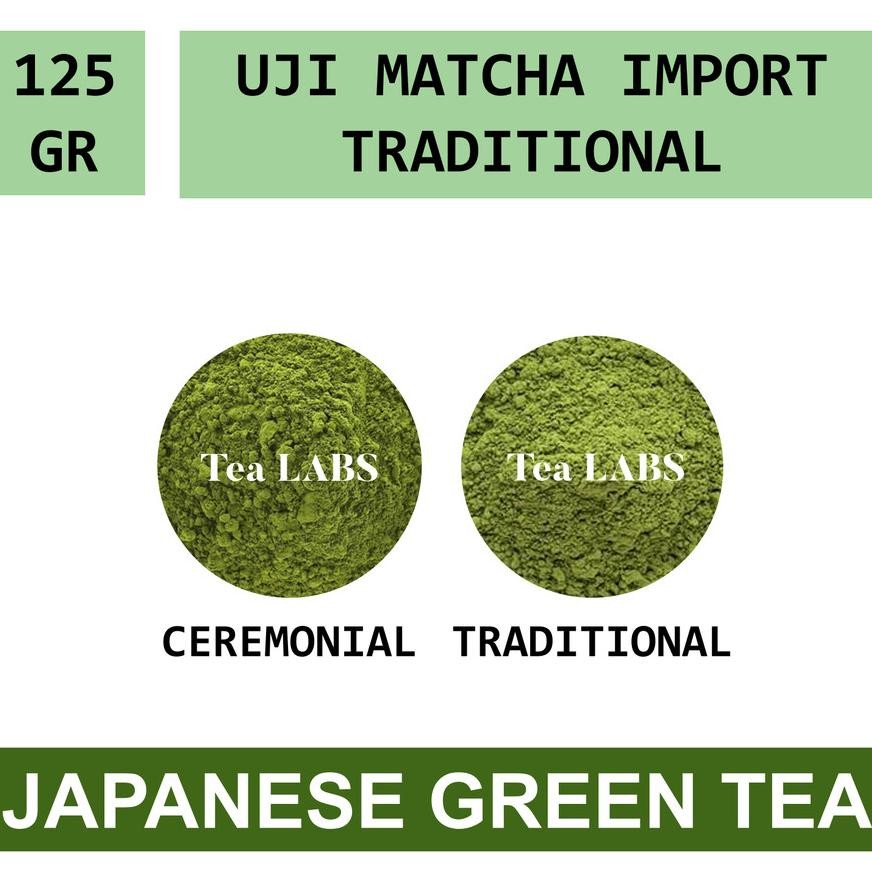 

Uji Matcha Traditional / Japanese Green Tea Powder 125 Gram (Baru)