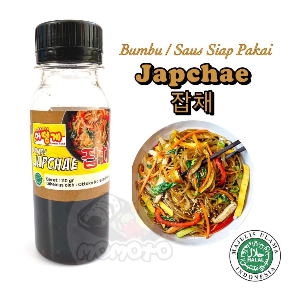 

Bumbu / Saus JAPCHAE Siap Pakai Masak HALAL MUI Rasa Korea Asli Saos Kecap