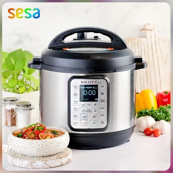 Instant Pot Duo Plus 9-In-1 Smart Multi Cooker Alat Masak Serbaguna