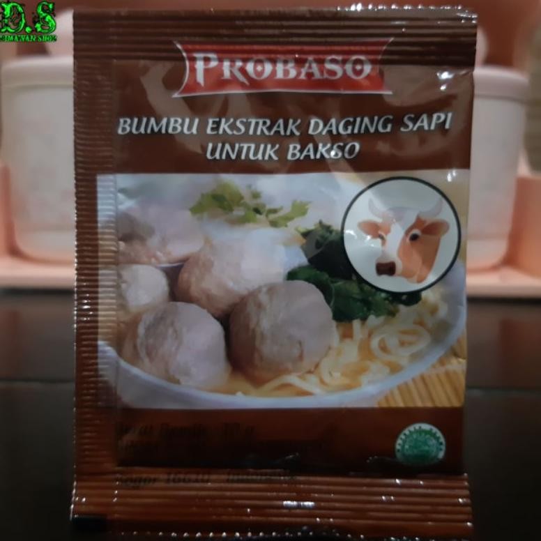 

Probaso Bumbu Ekstrak Daging Sapi Untuk Bakso 10 Gram