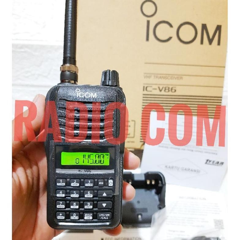 HT ICOM IC V86 VHF POWER 7WATT - HT POWER 7 WATT ICOM IC V86 ICOM IC-V86 VHF