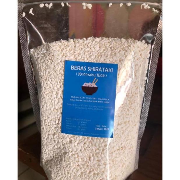 

Beras shirataki 500gram /konyaku rice 500gram