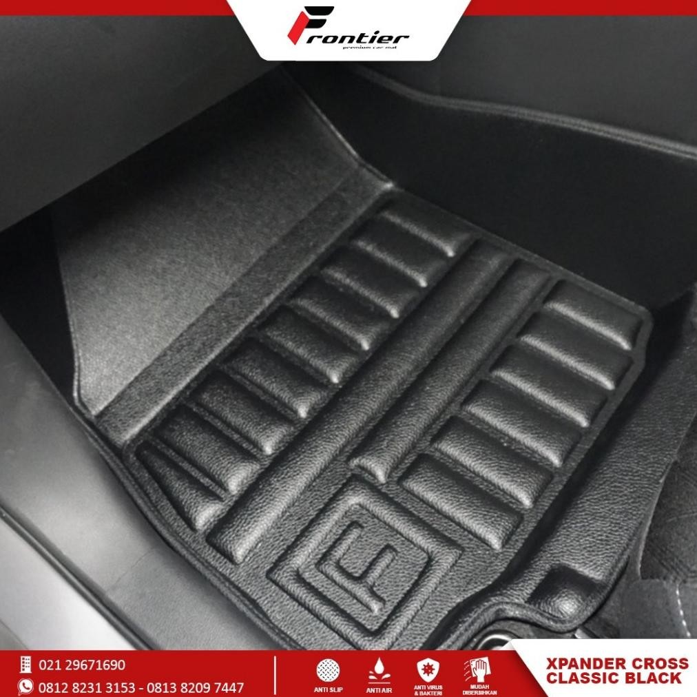MERBAU Frontier Karpet Mobil Untuk Mitsubishi Xpander Type Classic Black