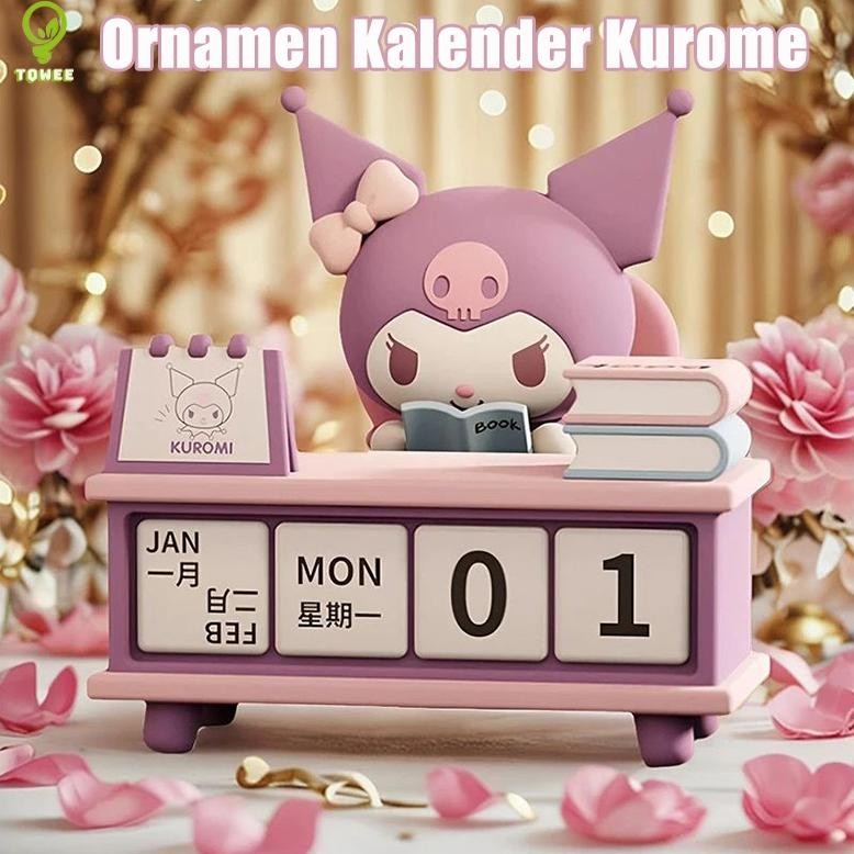 

TERLARIS Sanrio Pochacco Kuromi Seri Kalender Meja Model Karakter Lucu Koleksi Dekorasi Desktop Kantor Hadiah Ulang Tahun Anak-anak Siap kirim
