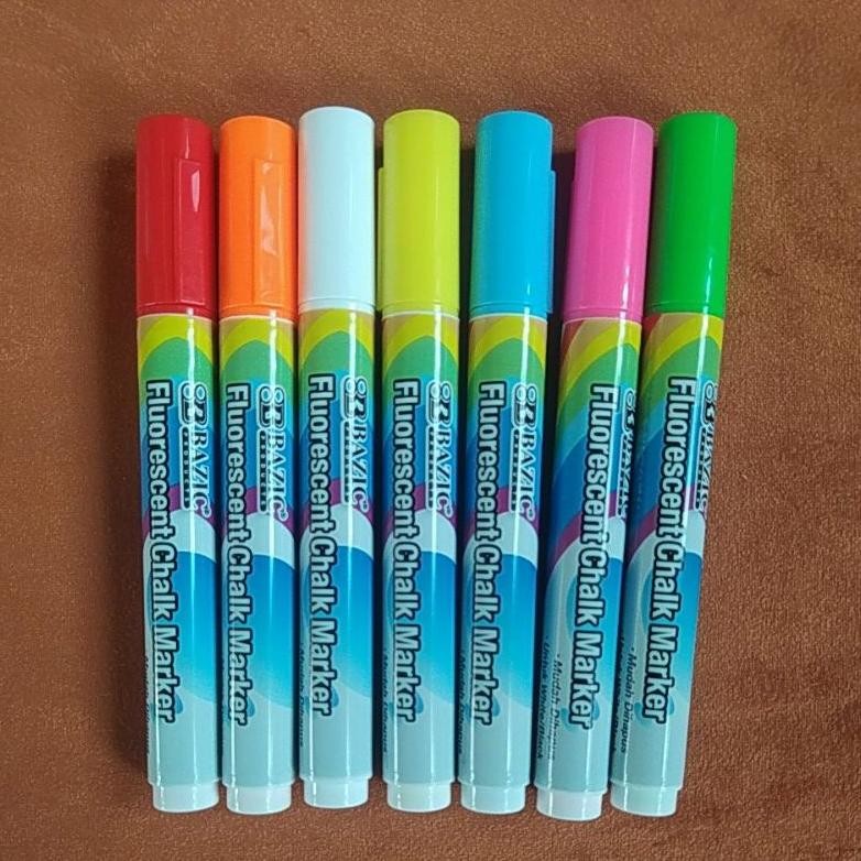 

Termurah Spidol Bazic Fluorescent Chalk Marker Nov0009