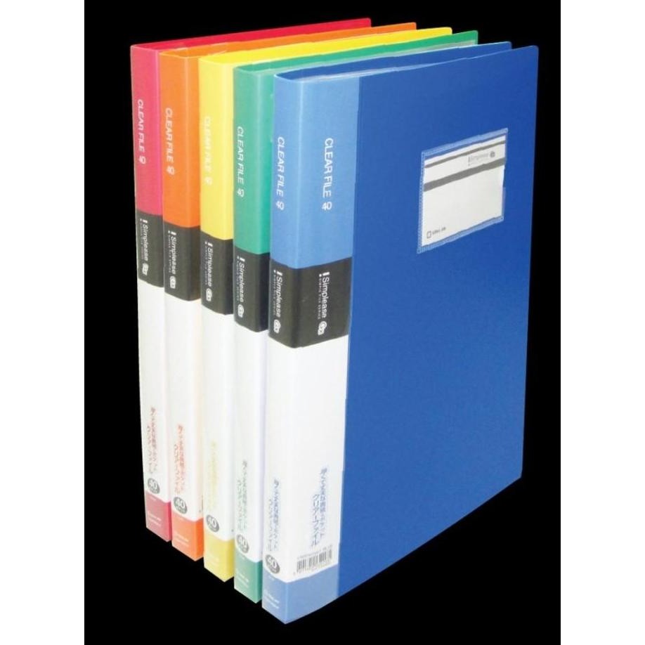 

JUAL CLEAR HOLDER FILE MAP DOKUMEN DISPLAY BOOK A4 ISI 40 KINGJIM 132 CW