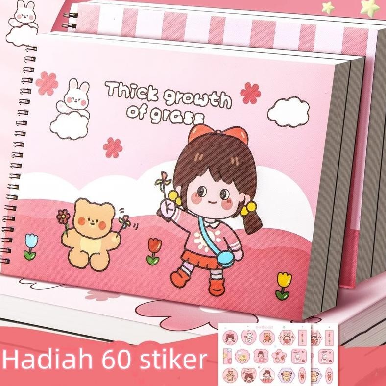 

Trendi Voova A4 Drawing Book Buku Gambar Anak, Buku Gambar Polos A4, Drawing Book