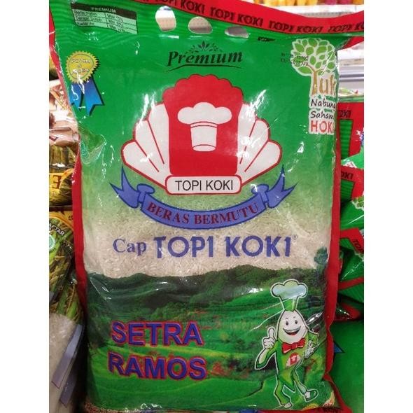 

READY STOCK TOPI KOKI beras 5kg setra ramos
