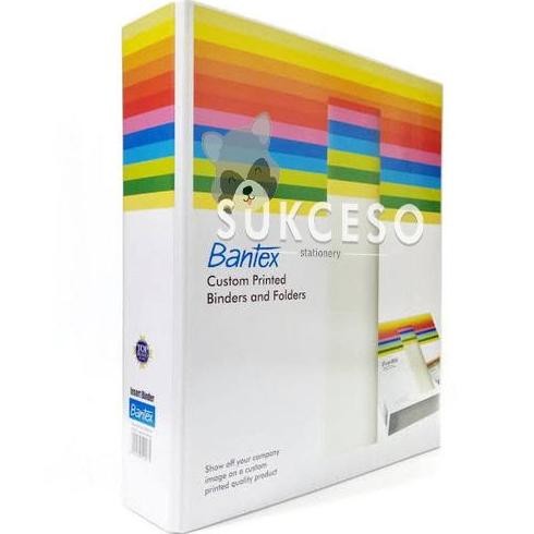 

HOT PROMO Bantex Insert Binder Ring Ordner A4 2D 52mm 8552 07 White Murah