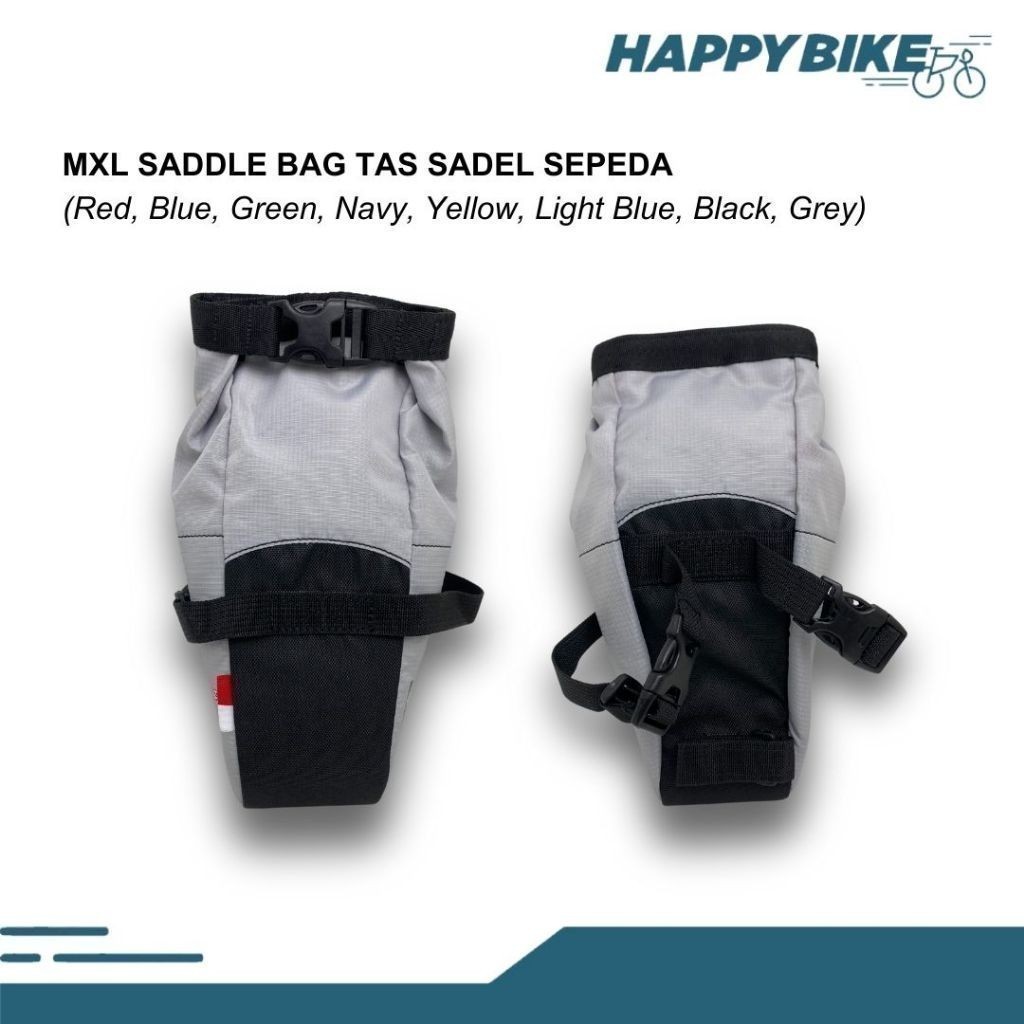 MXL TAS SADEL SADDLE BAG BICYCLE TOOLS BAG TOURING COMMUTER CITY MTB CYCLING TAS JOK SEPEDA BELAKANG