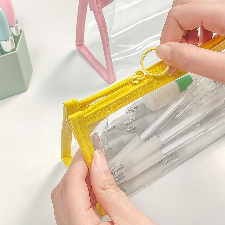 

Rekomendasi Winzige Kotak Pensil Transparan Tempat Pensil Aesthetic Korean Pen Pouch Lucu Stationery Organizer Pencil Case Large Alat Tulis School Supplies Kotak Pensil Anak Perempuan Berwarna-Warni Pink School Stuff