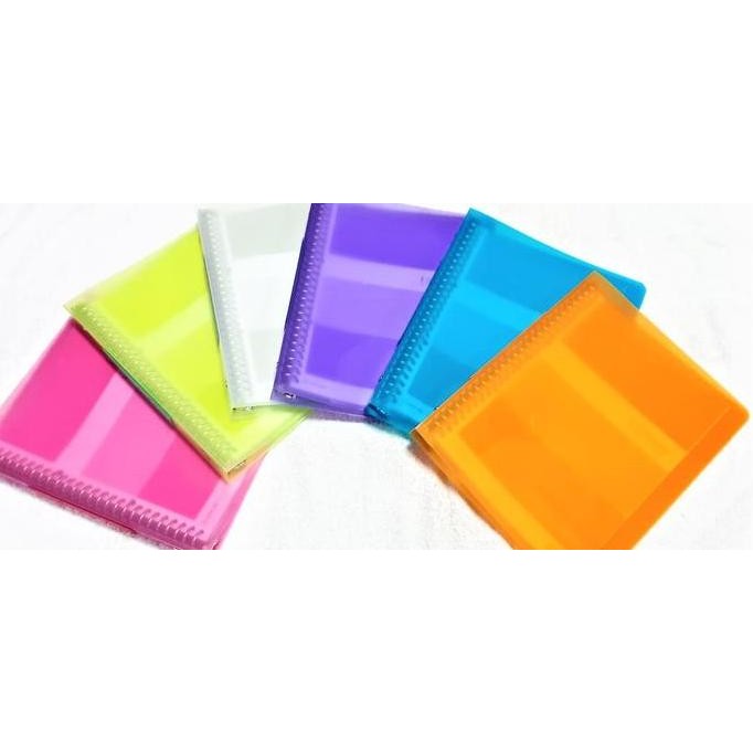 

SALE BINDER NOTE MAP LOOSE LEAF B5 KINGJIM 26 LUBANG TRANSPARANT WARNA